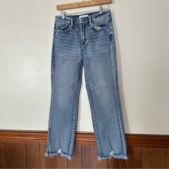 Vervet Denim - Vervet High Rise Crop Flare Jeans Size 29